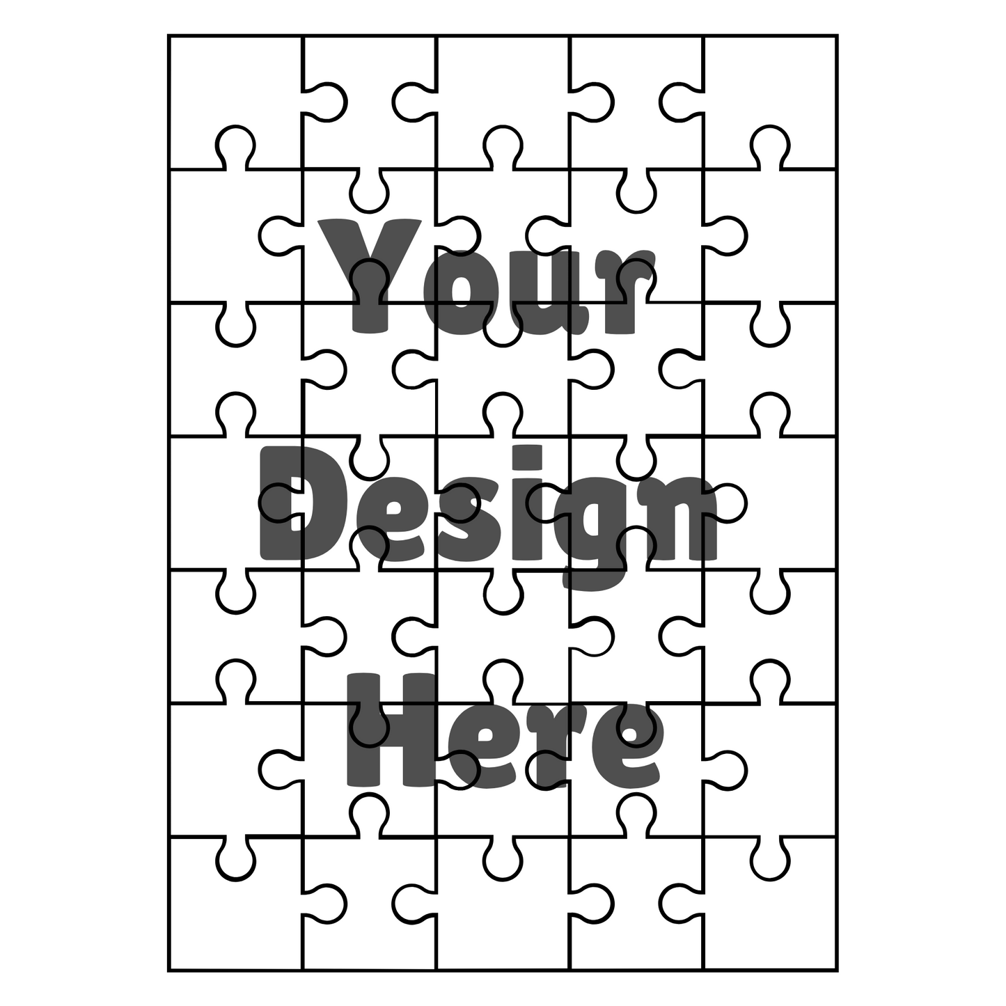 Personilzed Sublimation Puzzle 7.87"x9.84"