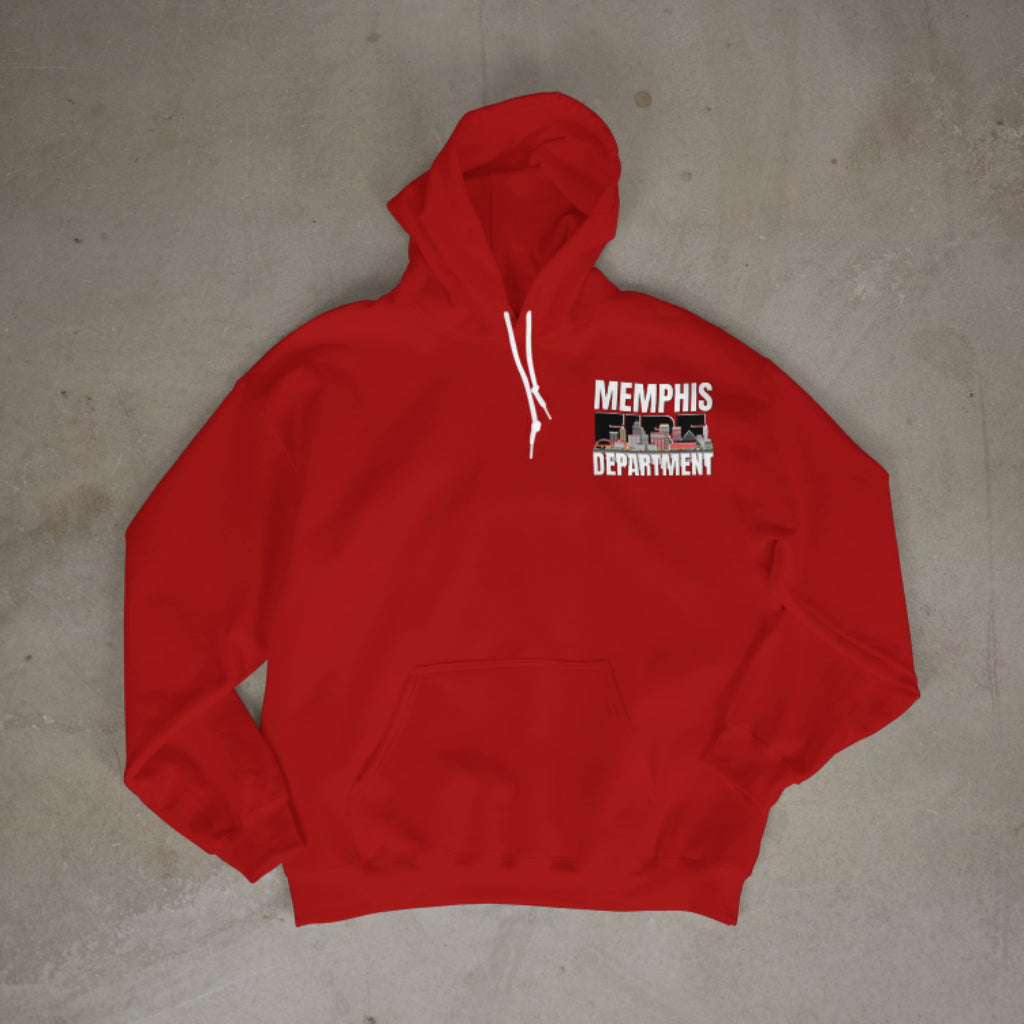 Off Duty Memphis Fire Department Skyline Hoodie β Bold & Stylish Tribute