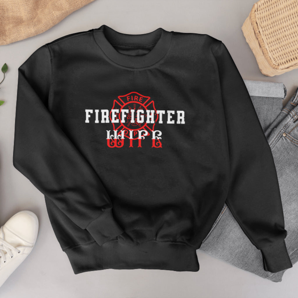 Fire Fighter Mom Sweatshirt